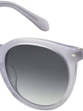 Fossil Unisex Full Frame Style Sunglasses FOS2053 (Violet, Grey)
